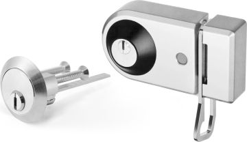 Verrou en applique à pêne dormant _2._63