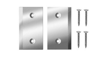 Jeu de plaques d’angle Planet X3, alu