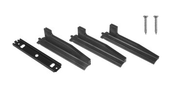 Kit de guidage au sol SN (court), noir, Din Gauche