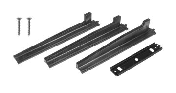 Kit de guidage au sol SN (long), noir, Din Droite