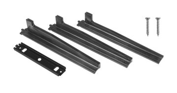 Kit de guidage au sol SN (long), noir, Din Gauche