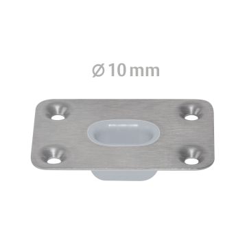 Planet BM Ø10 mm gâche au sol emboutie