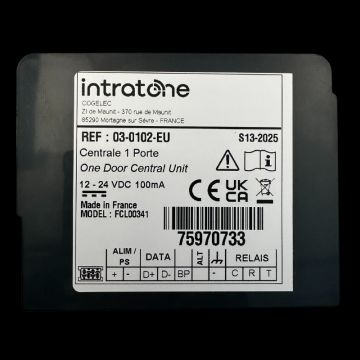 Centrale de gestion 1 porte - temps réel