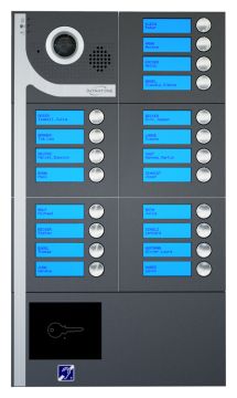 Interphone 20B sans clavier - saillie - anthracite