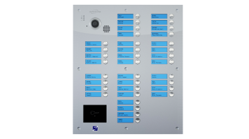 Interphone 36B sans clavier - encastrée - inox
