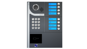 Interphone 8B avec clavier - saillie - anthracite