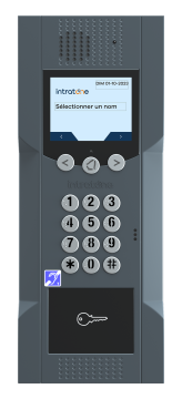 Interphone Intracode - saillie - anthracite