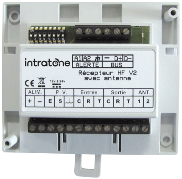 Récepteur HF avec antenne déportée - temps réel