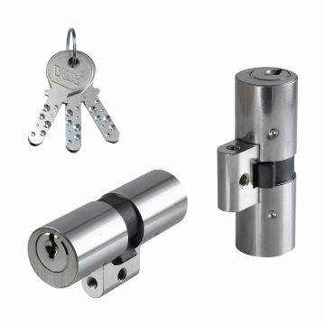 CYLINDRE DOUBLE RZ, avec 3 clés
