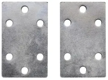 PLAQUES DE MONTAGE POUR PORTES METALLIQUES