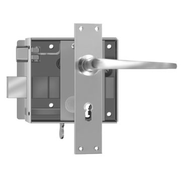 SERRURE EN APPLIQUE DEMI-FORTE 2005 AVEC GARNITURE