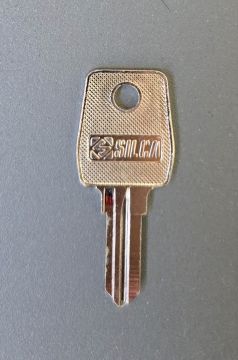 Ebauche de clé pour cylindre à languette EU 13R